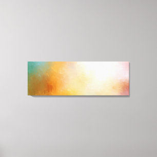Abstrakt Art Gult Red Blue Lila Grönt Rosa Canvastryck