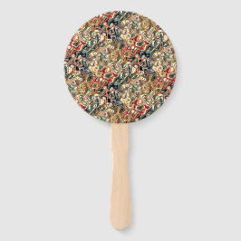 Abstrakt Art Hand Fläkt