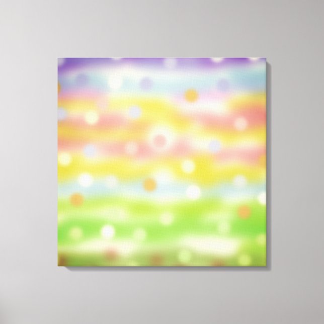 Abstrakt Art i Kanvastrycket Flera färgade skuggor Canvastryck (Framsida)