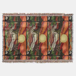 Abstrakt Art i sydvästra Himlar Filt