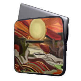 Abstrakt Art i sydvästra Himlar Laptop Sleeve