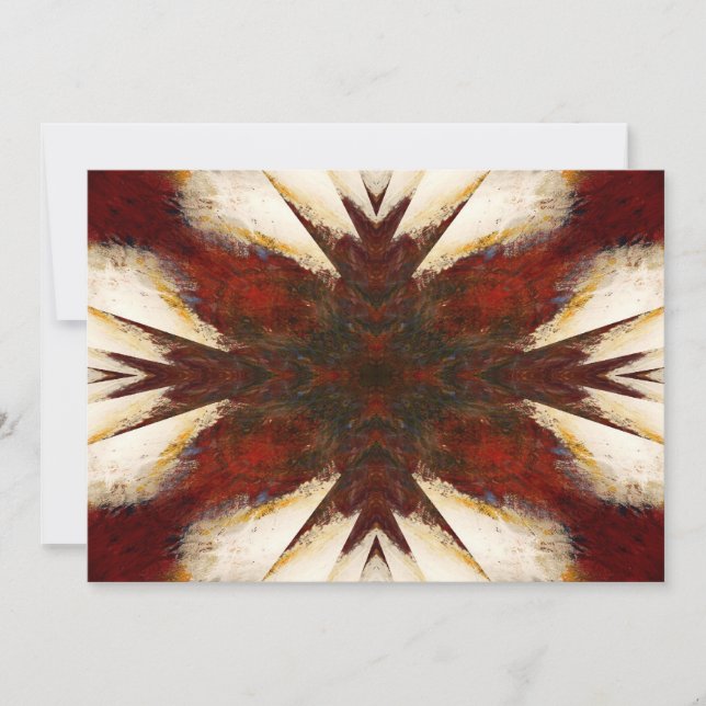 Abstrakt Art-inbjudningar Inbjudningar (Framsida)