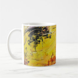 Abstrakt Art Kaffemugg