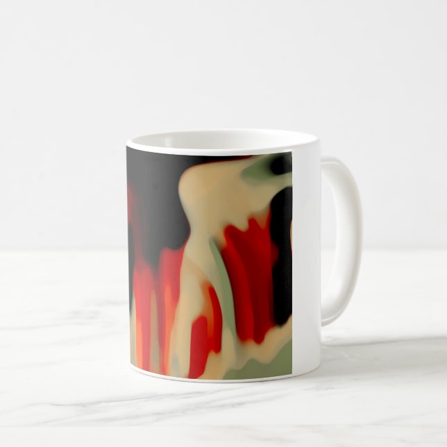 Abstrakt Art Kaffemugg (Framsida höger)