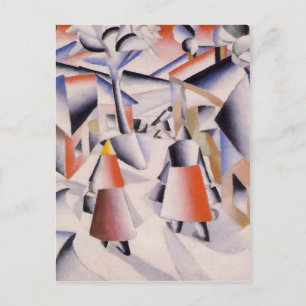 Abstrakt Art-kort, vykort och scenkonst
