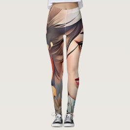 Abstrakt Art Leggings