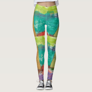 Abstrakt Art Leggings