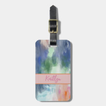 Abstrakt Art Luggage Tag