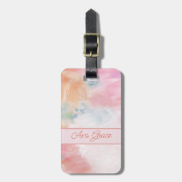 Abstrakt Art Luggage Tag Bagagebricka