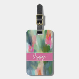 Abstrakt Art Luggage Tag Bagagebricka