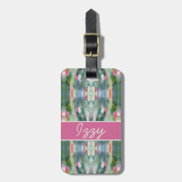Abstrakt Art Luggage Tag Bagagebricka