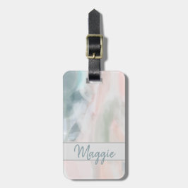 Abstrakt Art Luggage Tag Bagagebricka