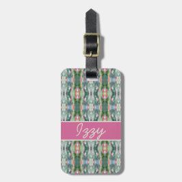 Abstrakt Art Luggage Tag Bagagebricka