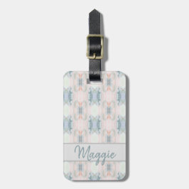 Abstrakt Art Luggage Tag Bagagebricka