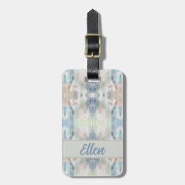 Abstrakt Art Luggage Tag Bagagebricka
