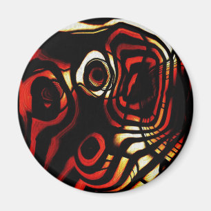 Abstrakt Art Magnet