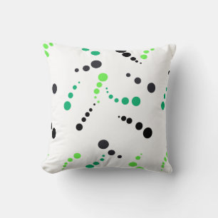 Abstrakt Art-målning av ett slags Pillow Cushion Kudde