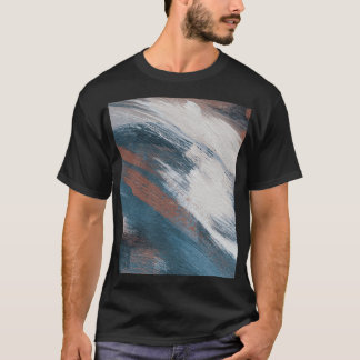 Abstrakt Art: Mångsidiga penseldrag. T Shirt