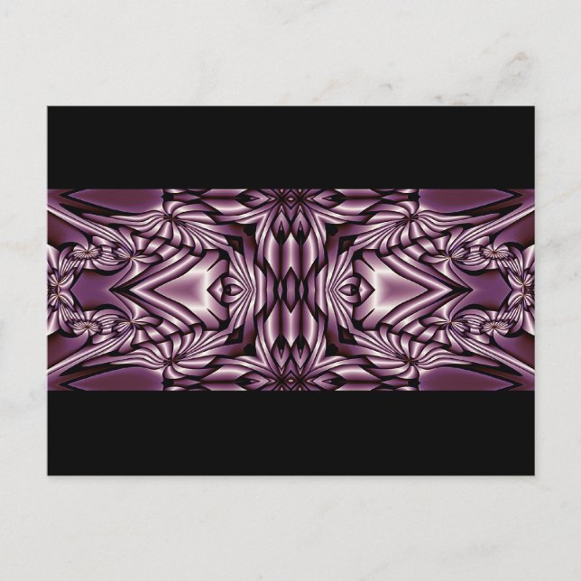 Abstrakt ART - mini Kaleidoskop 4 Vykort (Framsida)