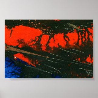 Abstrakt Art Mini-Poster Poster