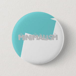 Abstrakt Art Minimalism Blue White Knapp