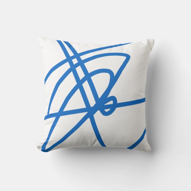 Abstrakt Art Minimalism Dekorativ kudde Cushion (Framsida)