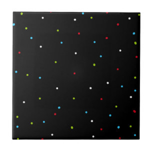 Abstrakt Art-minimalism, små punkter Kakelplatta