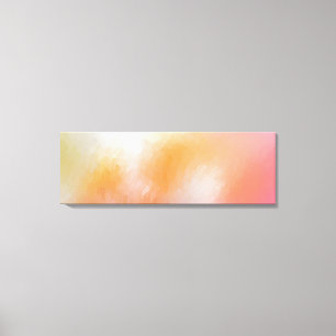 Abstrakt Art Modern Gult Grönt Red Rosa Blue Canvastryck