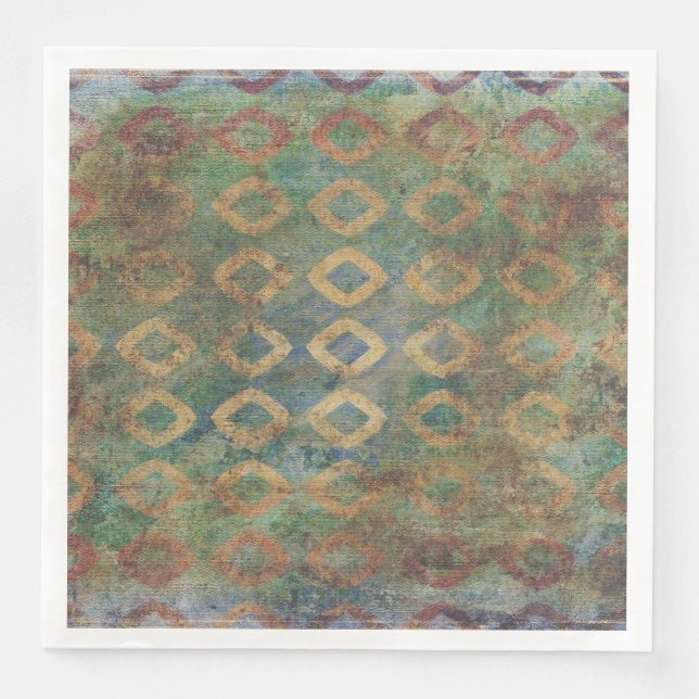 Abstrakt Art Napkins eller för avsvärtning av kons Pappersservett (Framsida)