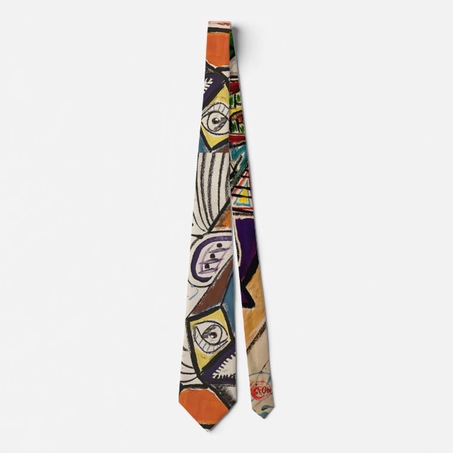 Abstrakt Art Neck Tie Slips (Framsida)
