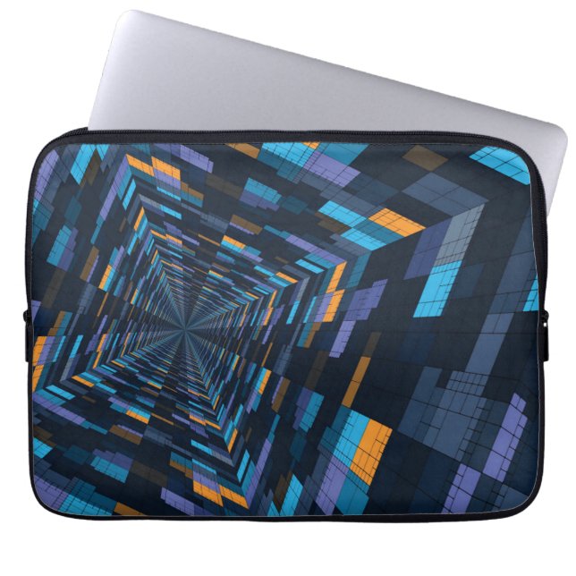 Abstrakt art Neoprene Laptop sleeve 13 tum (Framsidan)