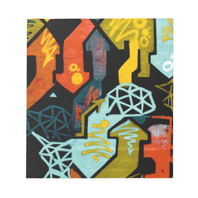 Abstrakt Art of Arrows Anteckningsblock (Framsida)