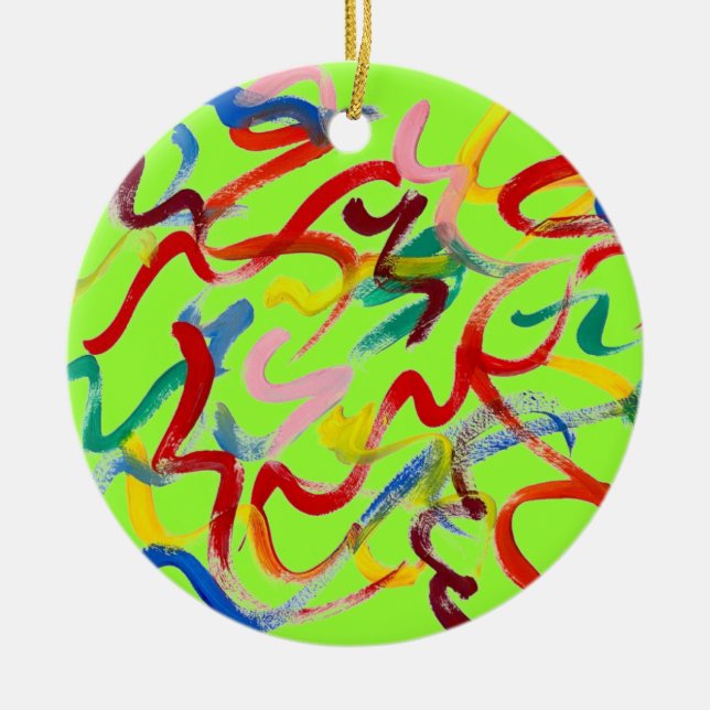 Abstrakt Art Ornament (Framsidan)