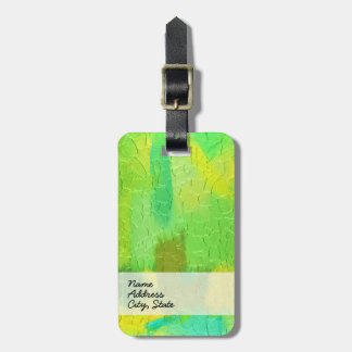 Abstrakt Art Painting Retro Färg 3 Bagagebricka