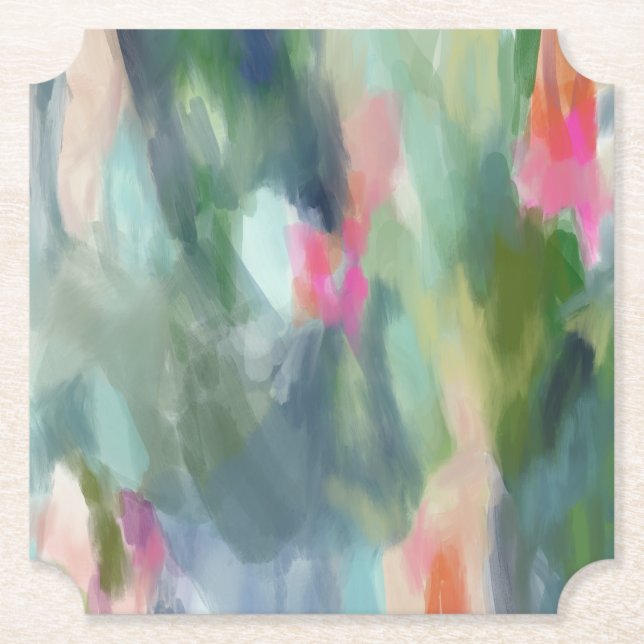 Abstrakt Art Papper Underlägg (Framsida)