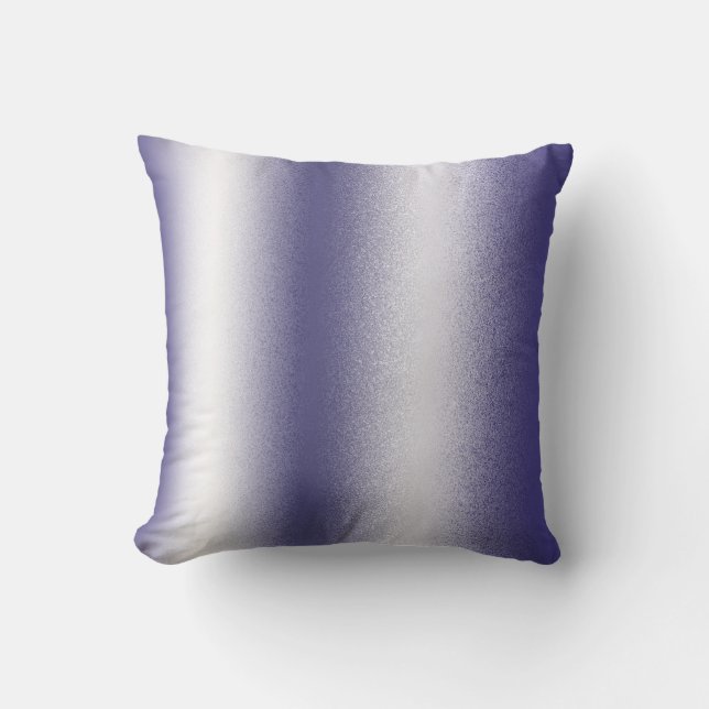 Abstrakt Art Pastel Lavender Lila White Kudde (Framsida)
