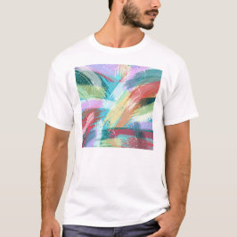 Abstrakt Art Pastel T Shirt
