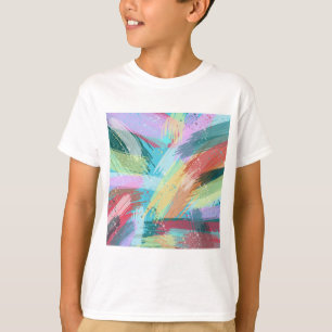 Abstrakt Art Pastel T Shirt