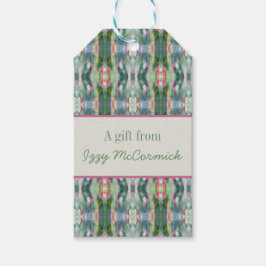 Abstrakt Art Personlig Gift-Märkre Presentetikett