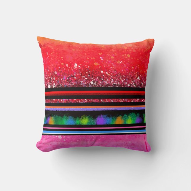 Abstrakt Art Pillow Kudde (Framsida)