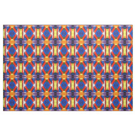Abstrakt Art Pima Cotton Fabric Tyg