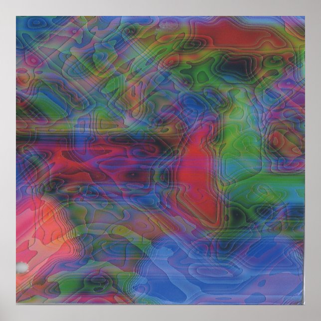 ABSTRAKT ART POSTER (Framsidan)