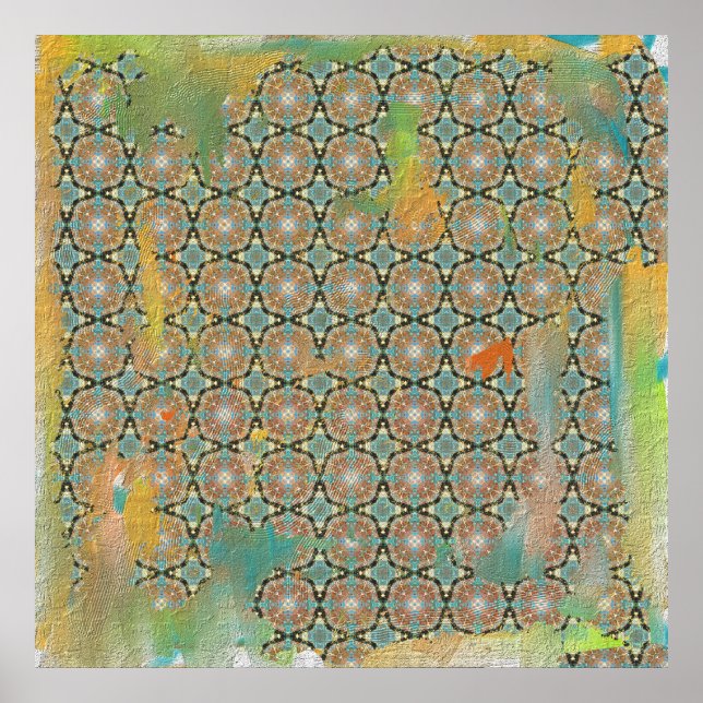 Abstrakt Art Poster (Framsidan)