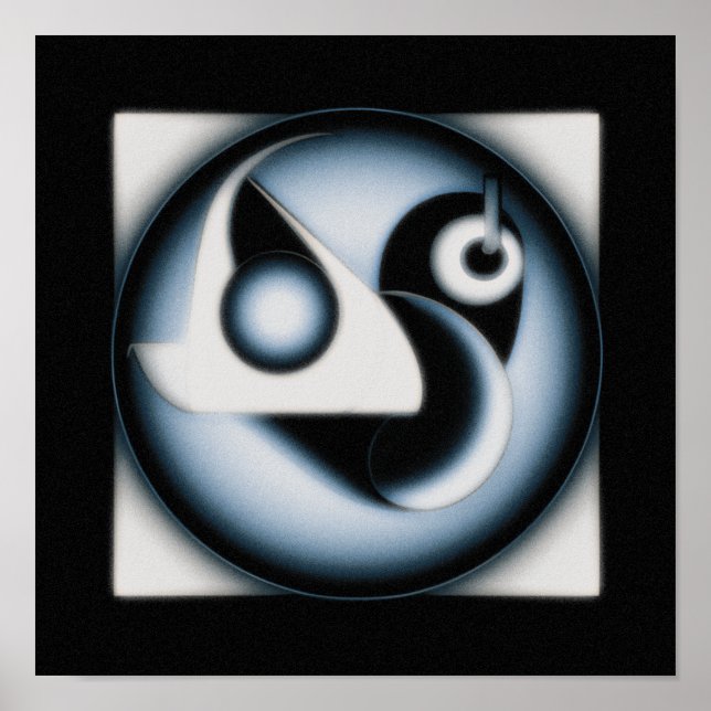 Abstrakt Art Poster (Framsidan)