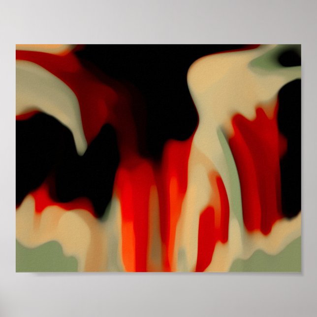 Abstrakt Art Poster (Framsidan)