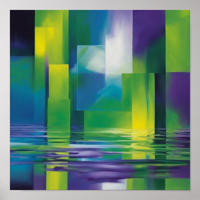 Abstrakt Art Poster (Framsidan)