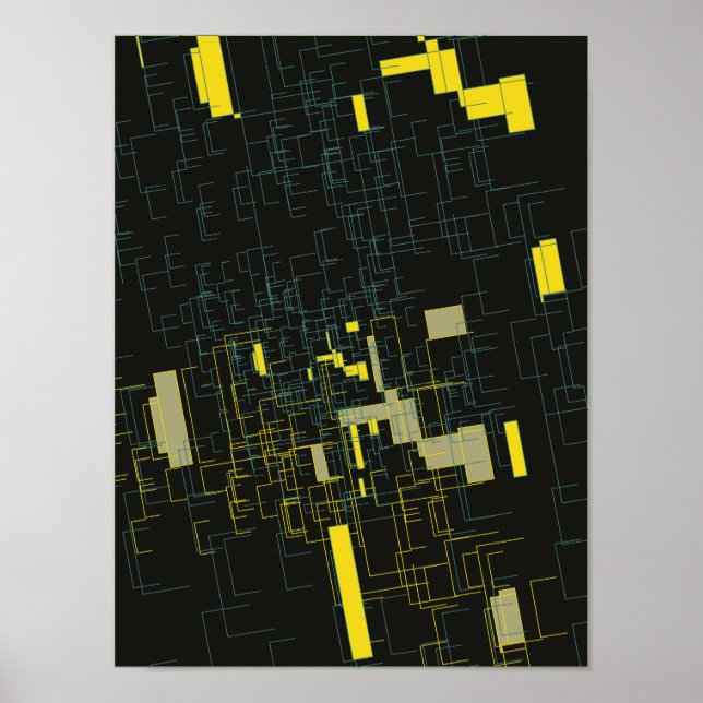 Abstrakt Art Poster C (Framsidan)