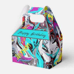 Abstrakt Art Presentaskar
