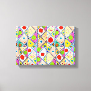 Abstrakt Art Print by Miabo Enyadike Canvastryck