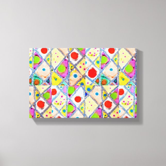 Abstrakt Art Print by Miabo Enyadike Canvastryck (Framsida)